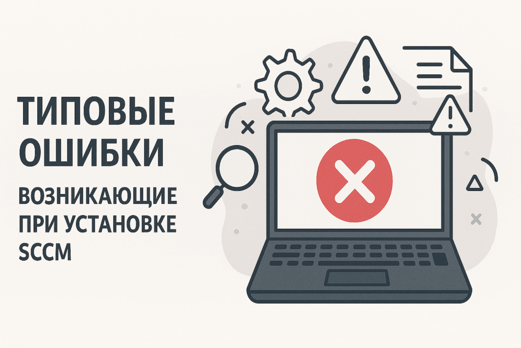 Установка SCCM: Ошибки при установке SCCM (2025) — 25IT