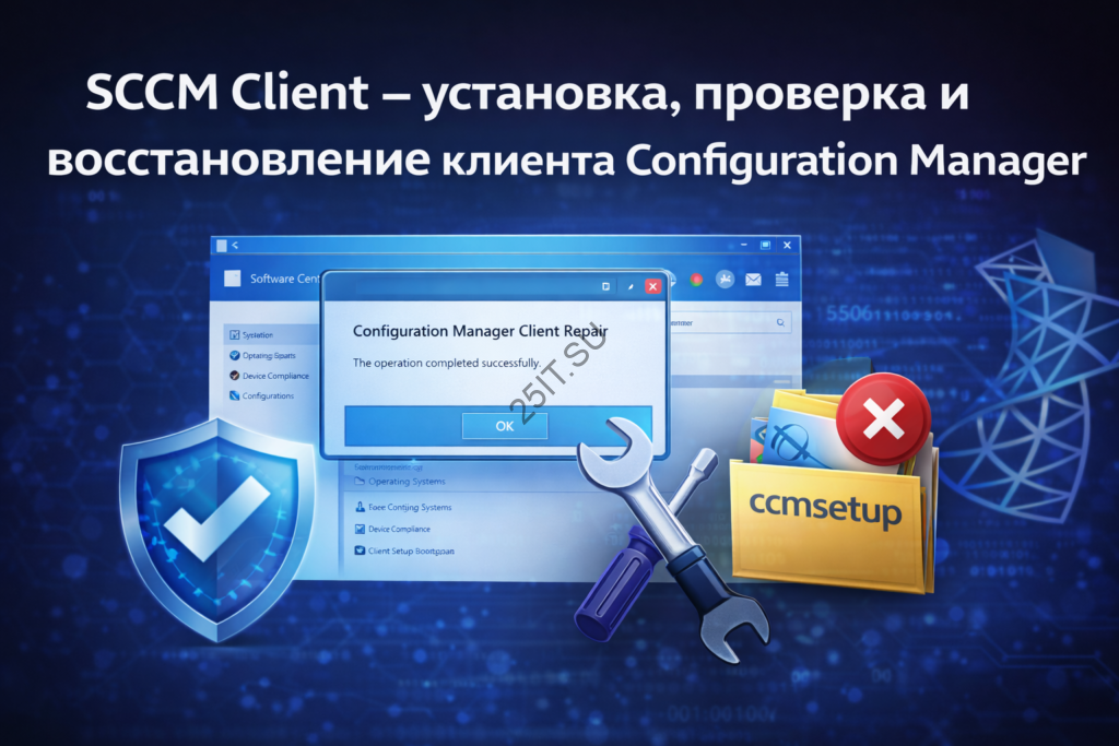 Configuration Management Client SCCM Client — установка, проверка и восстановление клиента ...